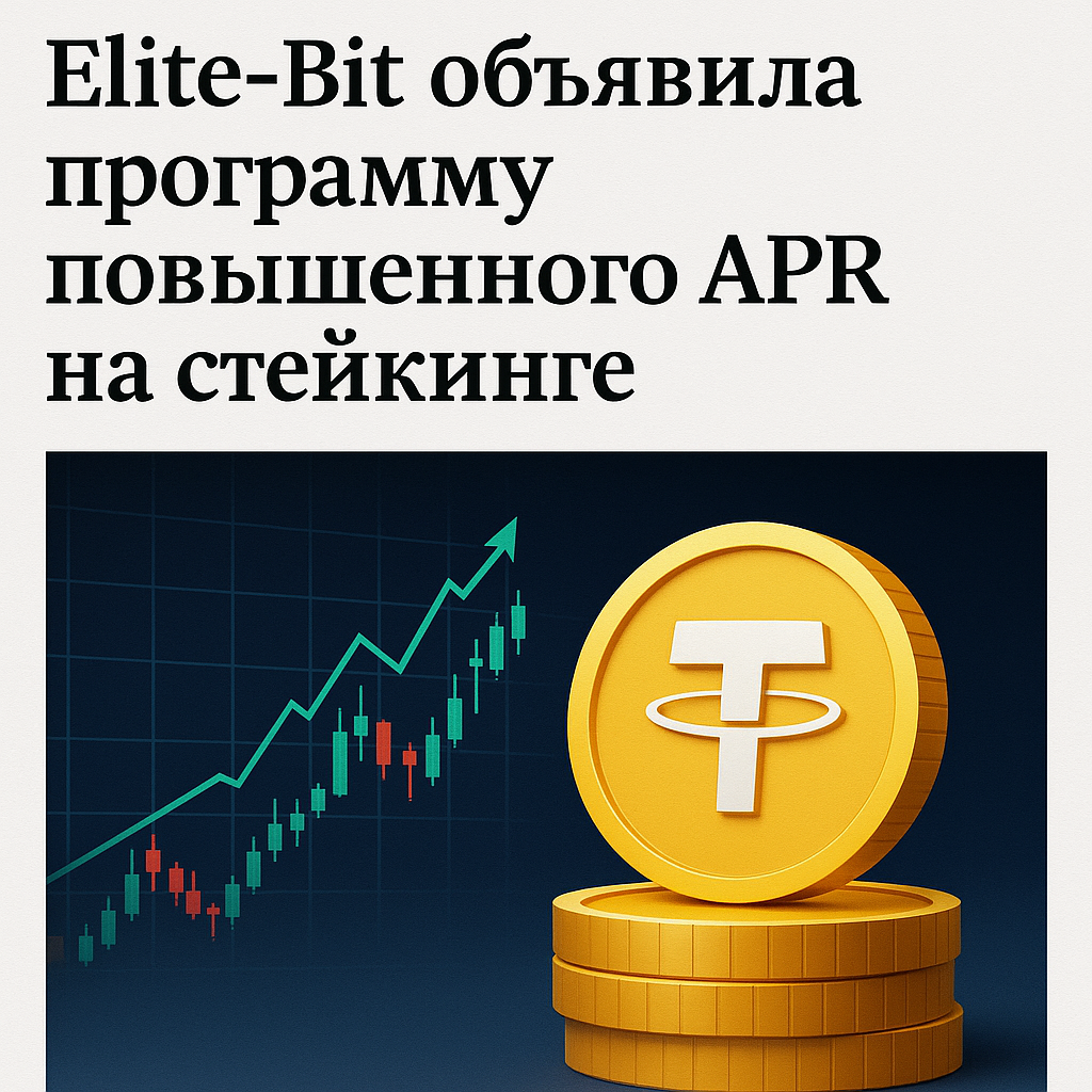 Стейкинг на Elite-Bit: программа повышенного APR на ближайшие три месяца