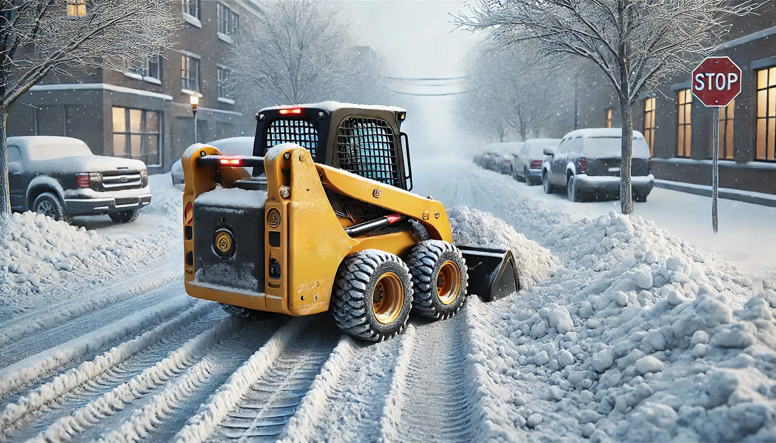 Круглогодичное использование мини-погрузчиков: техника для любых сезонов фото: Круглогодичное использование мини-погрузчиков: техника для любых сезонов