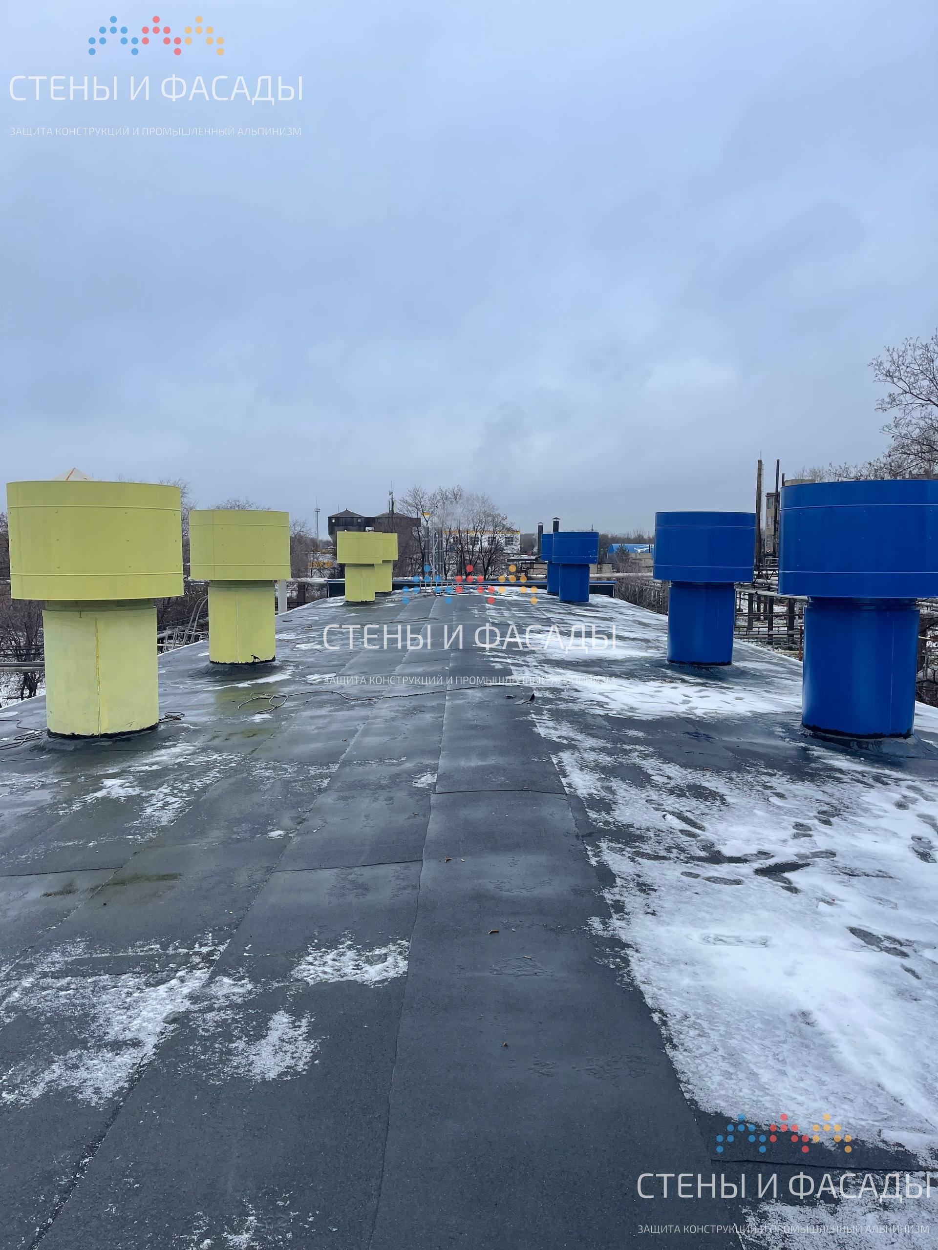 фото: Капитальный ремонт здания воздушной компрессорной на действующем производстве АО «Промкатализ»