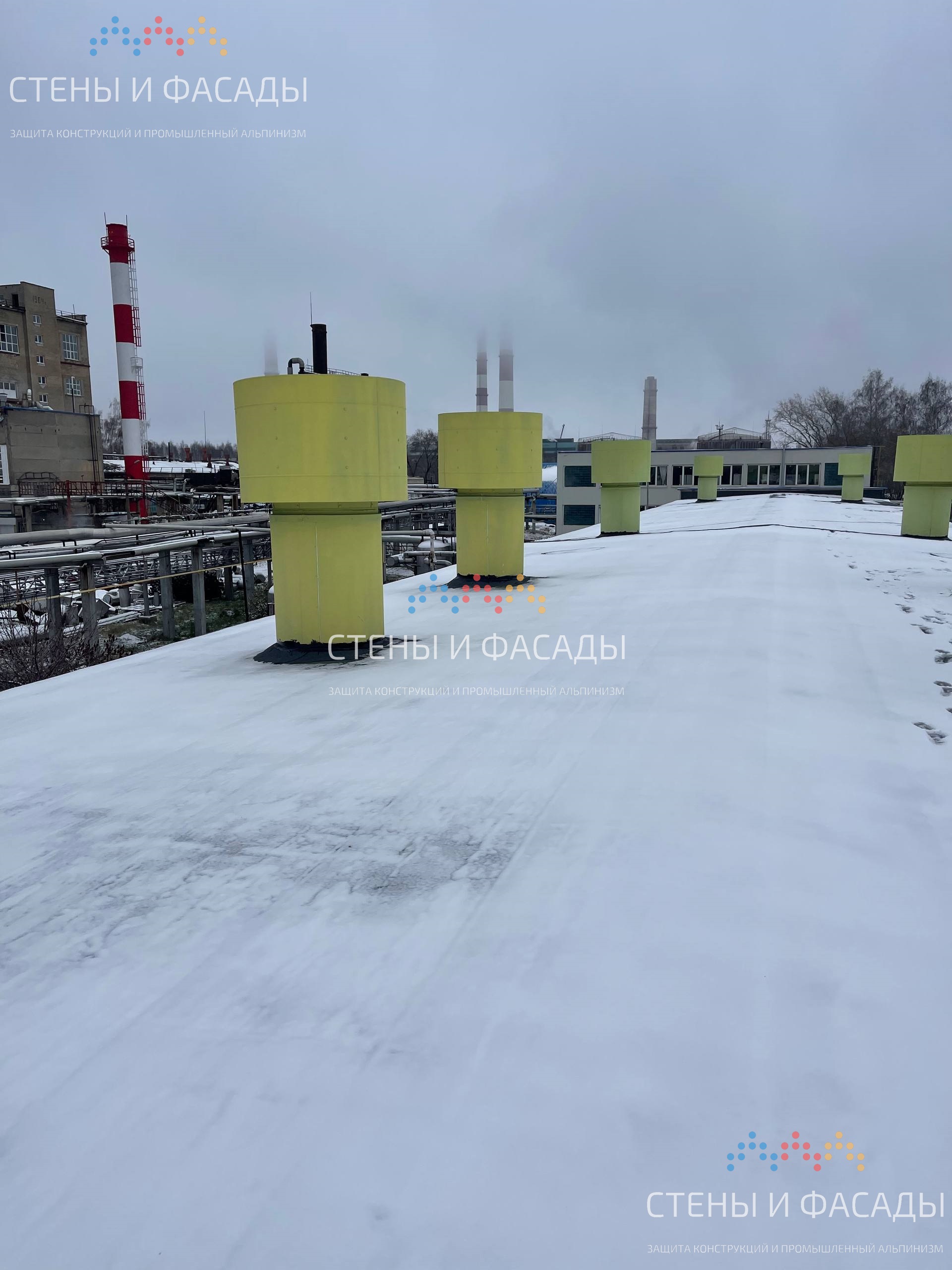 фото: Капитальный ремонт здания воздушной компрессорной на действующем производстве АО «Промкатализ»