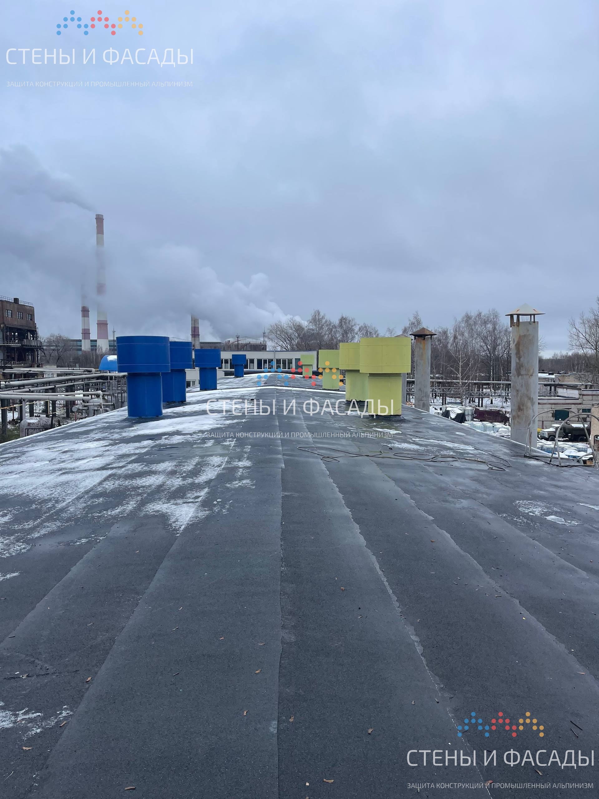 фото: Капитальный ремонт здания воздушной компрессорной на действующем производстве АО «Промкатализ»