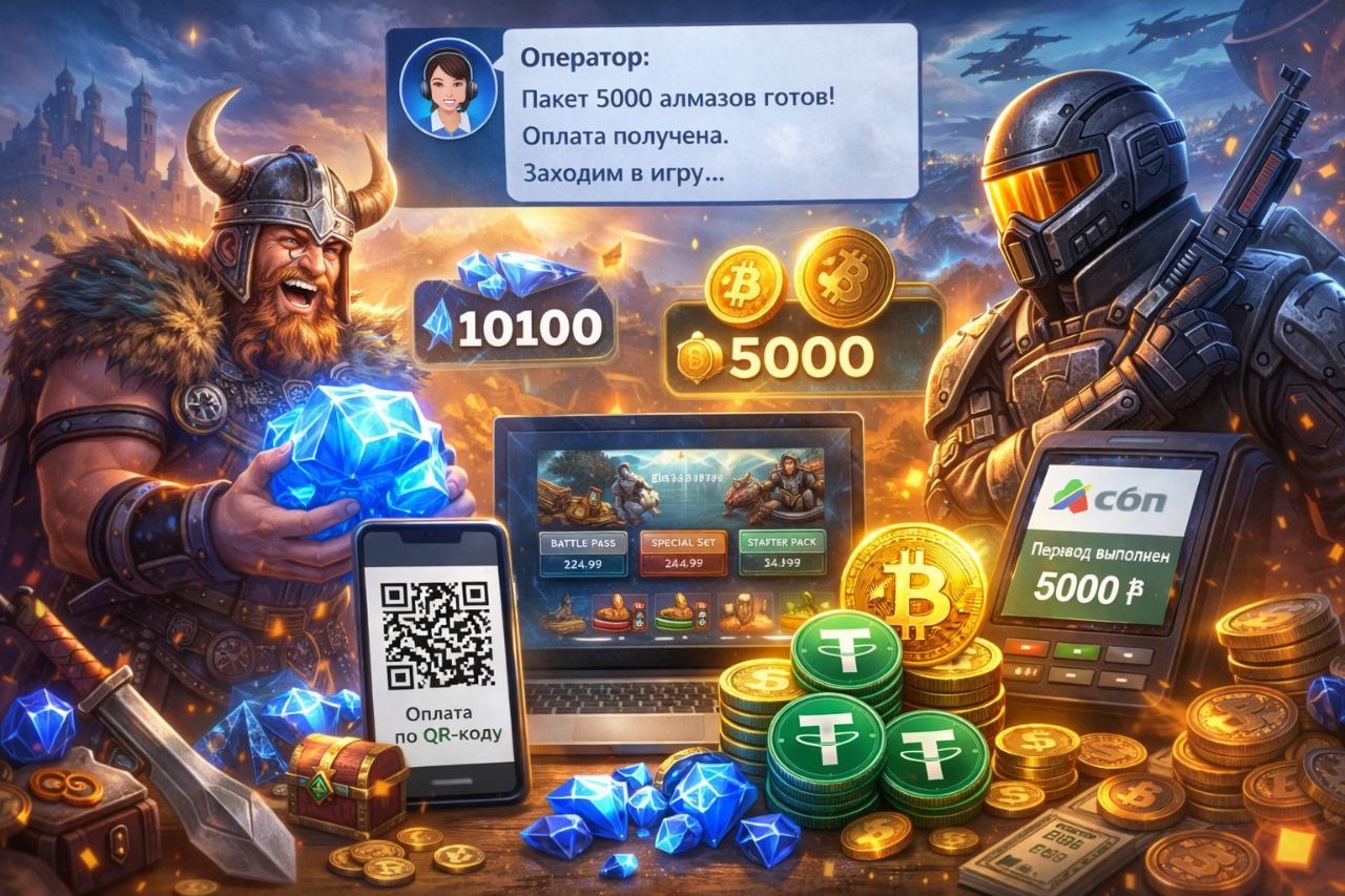 Как игроки пополняют донат в мобильных и онлайн-играх в 2026 году: рабочие способы для Android и iOS фото: Как игроки пополняют донат в мобильных и онлайн-играх в 2026 году: рабочие способы для Android и iOS