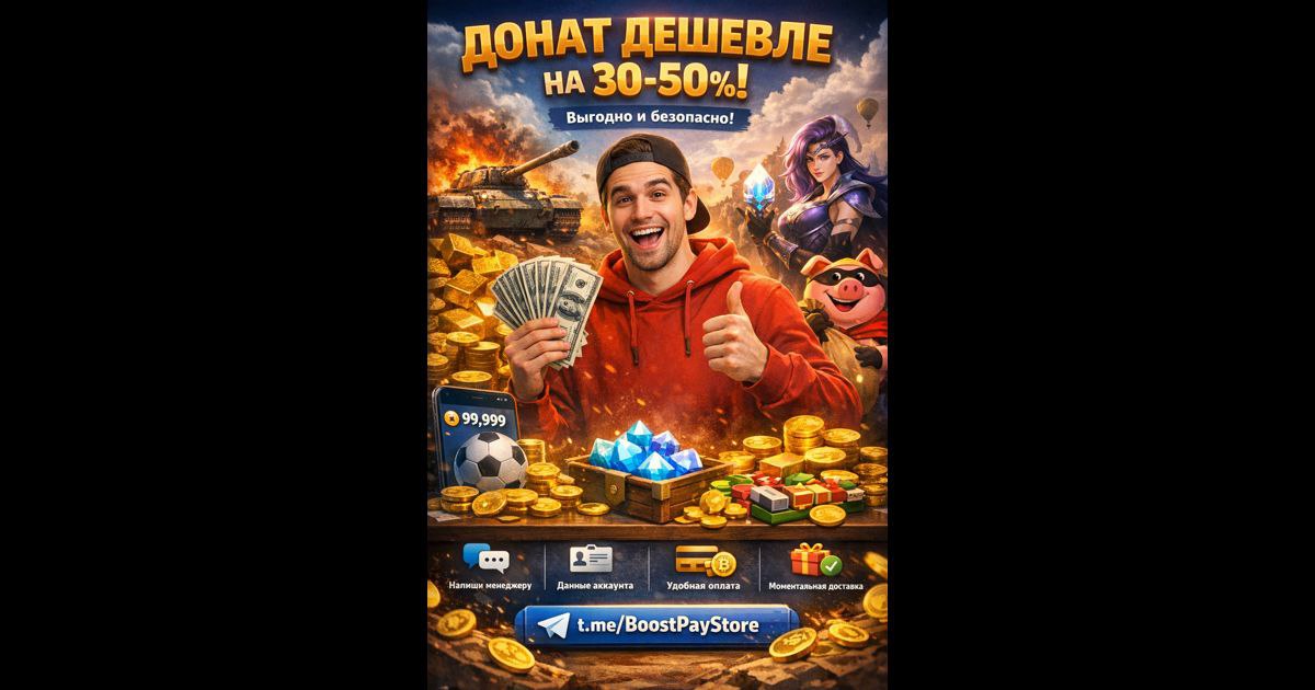 фото: Гейминг без переплат: Твой личный чит-код на дешевый донат