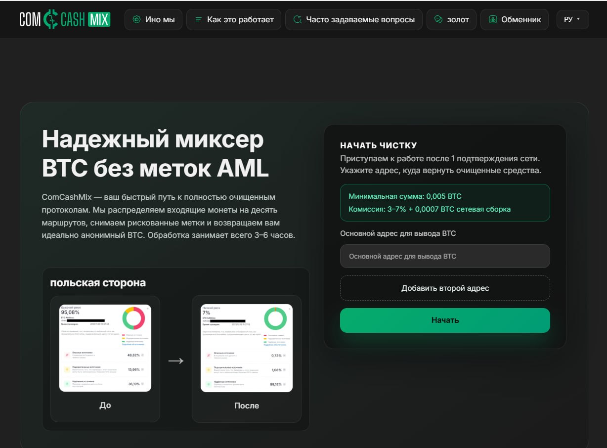 фото: Ссmix.cc: Ваш надежный биткоин-миксер для безопасного обмена