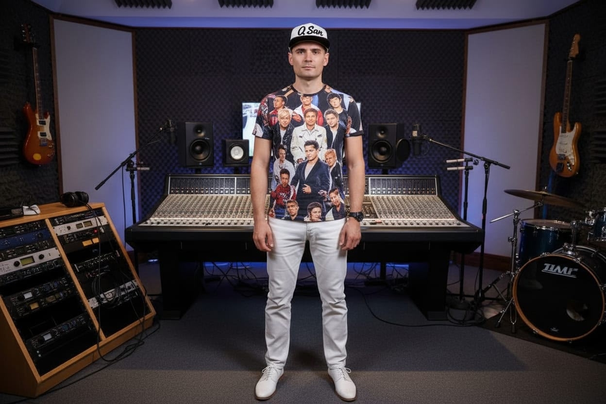 фото: Q-San: биография артиста, чьи треки слушают на радио