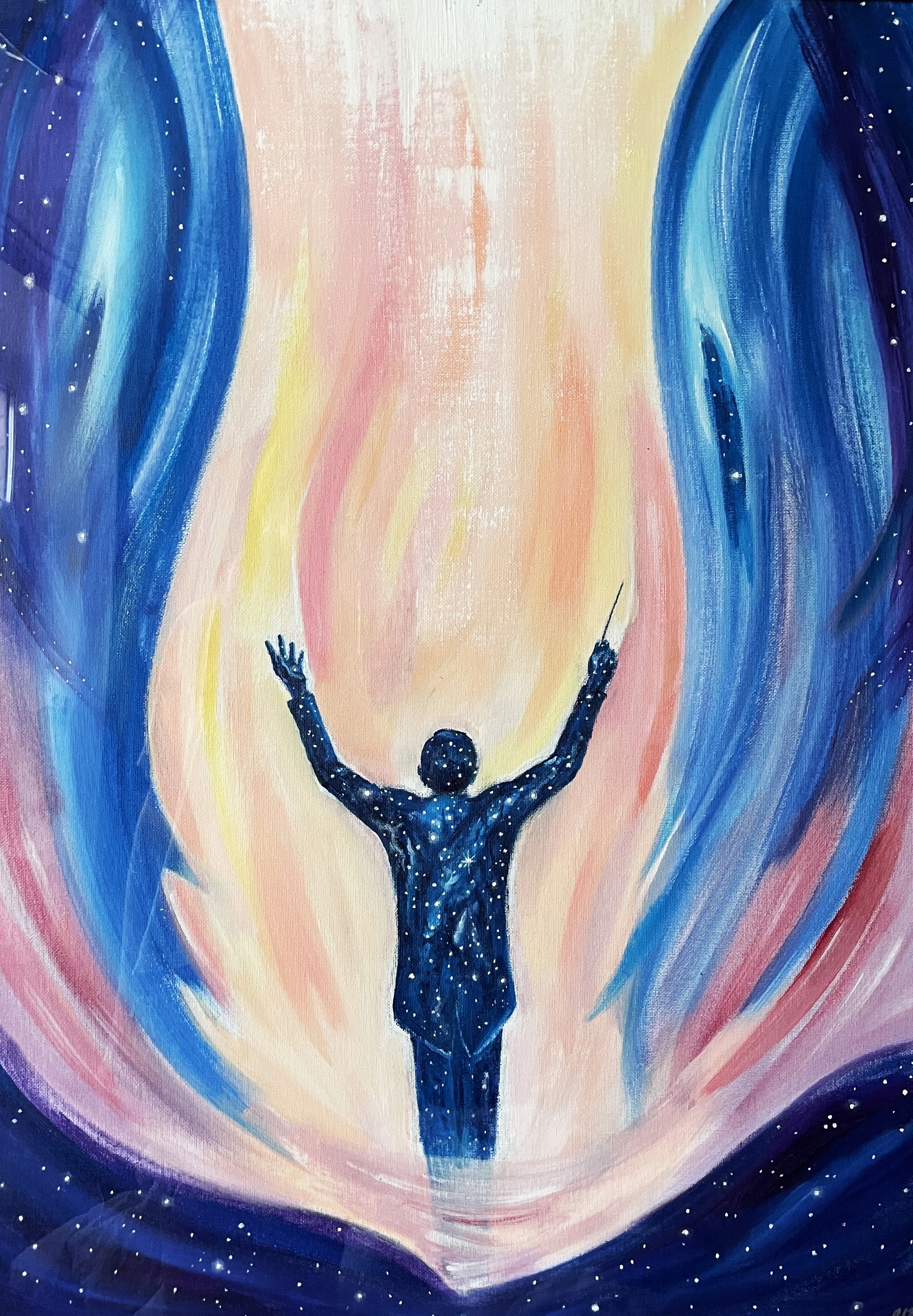 фото: Авторский проект художника-космиста Марии Ивановой  "Энергия музыки. Синтез искусств"