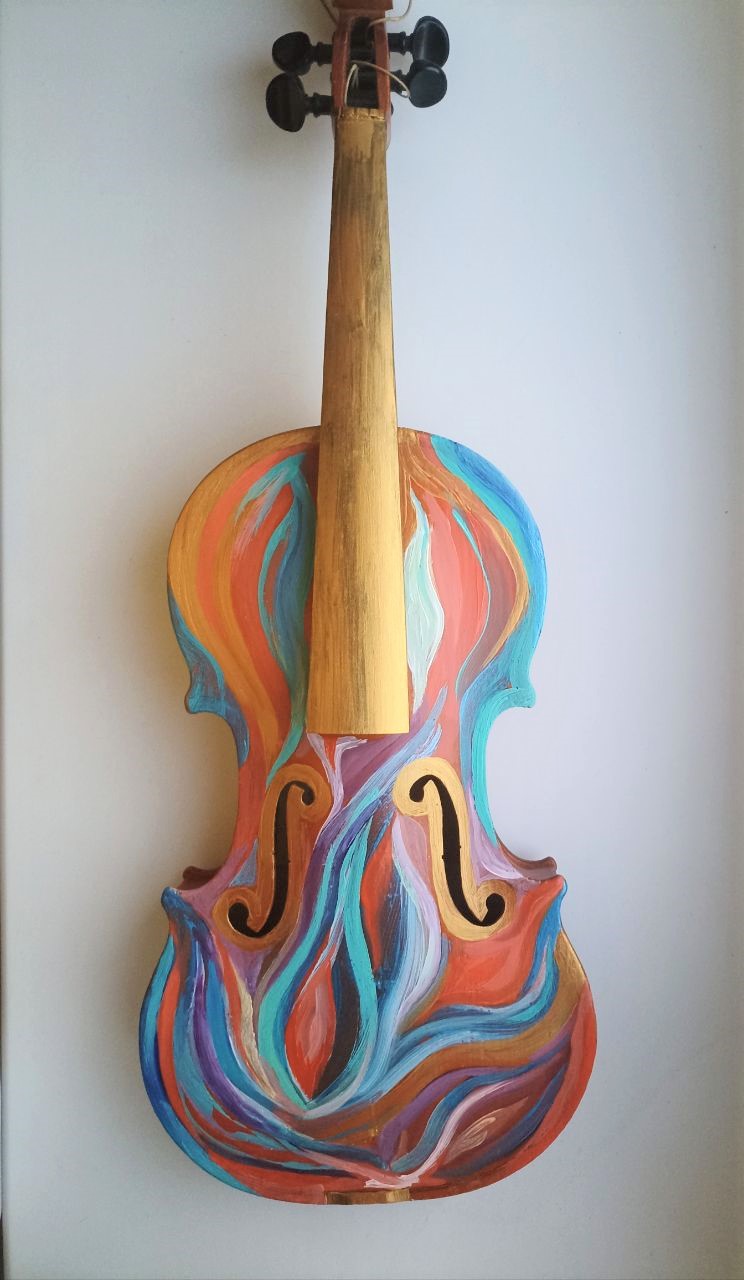 фото: Авторский проект художника-космиста Марии Ивановой  "Энергия музыки. Синтез искусств"