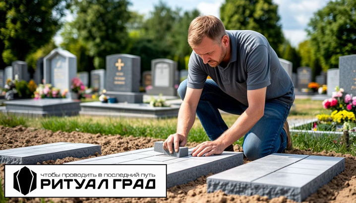 Уход за могилой на кладбище - Ритуал Град фото: Уход за могилой на кладбище - Ритуал Град