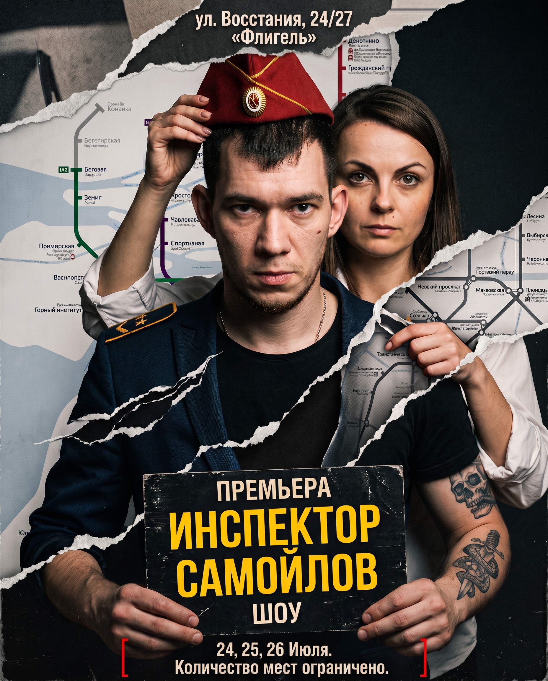 «Инспектор Самойлов» в шоу Артём Кучугешев