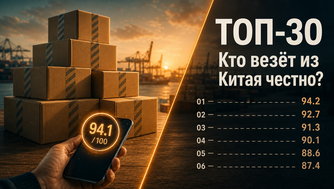 Доставка из Китая: рейтинг компаний по индексу доверия CARGO TRUST INDEX