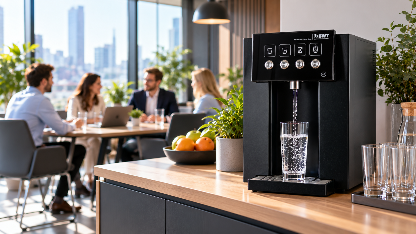 фото: Пурифайер для воды в офисе: BWT предлагает решения AQA DRINK PRO без бутылей
