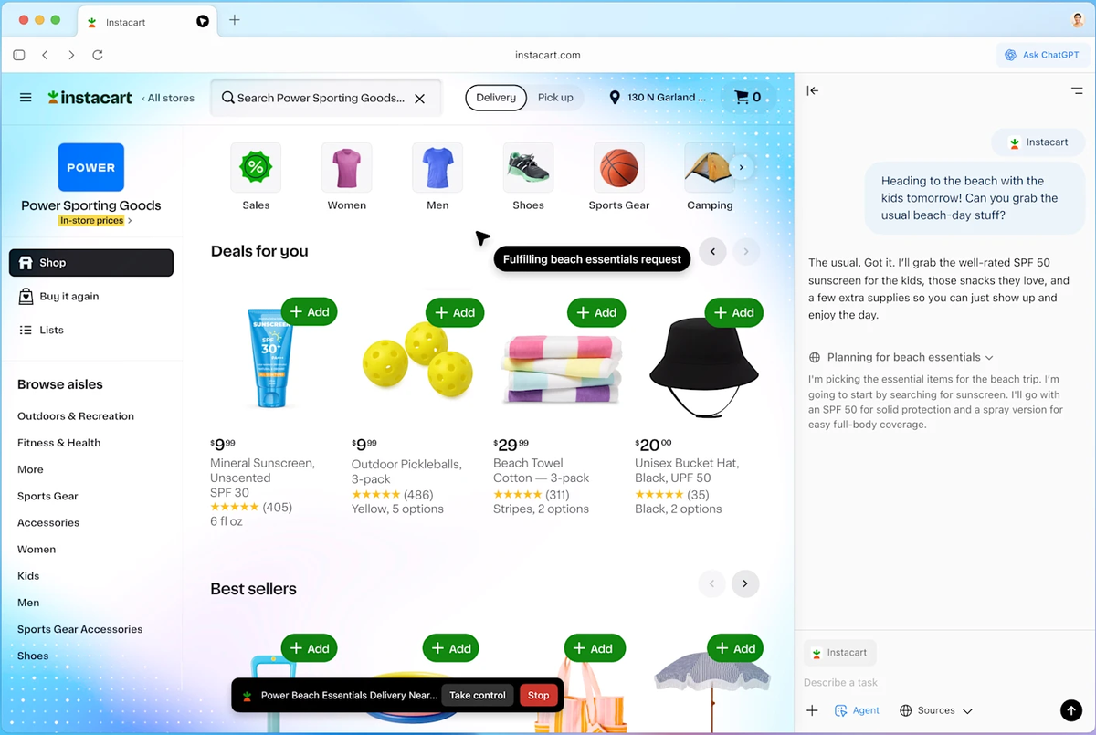 OpenAI представила ChatGPT Atlas — браузер с ИИ, способный изменить рынок поисковых систем