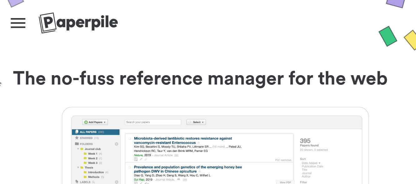Сервис Paperpile — для тех, кто ценит своё время