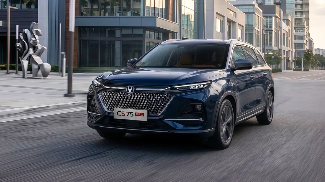 фото: Changan локализует в Казахстане недорогой трёхрядный кроссовер