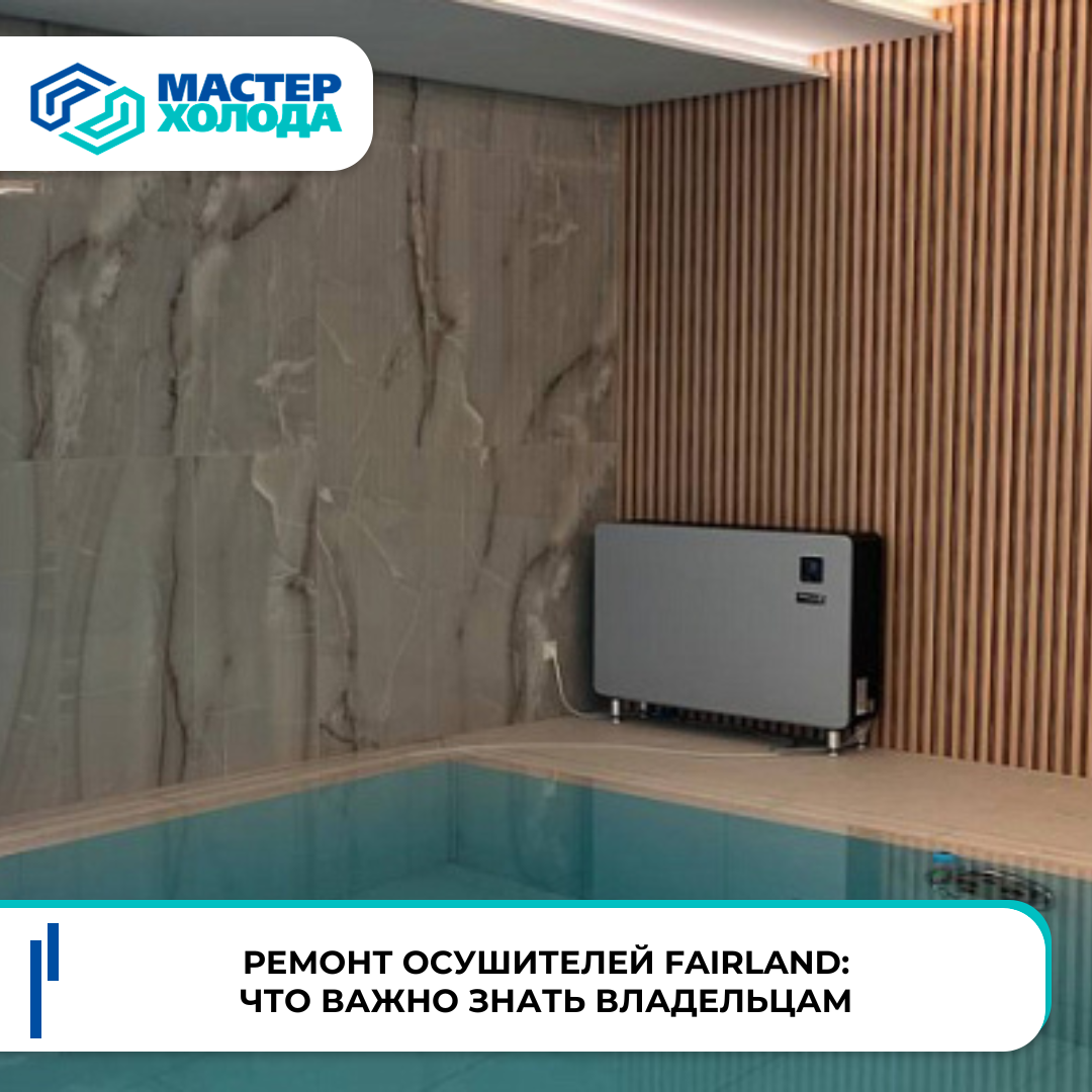 фото: Ремонт осушителей Fairland: что важно знать владельцам бассейнов