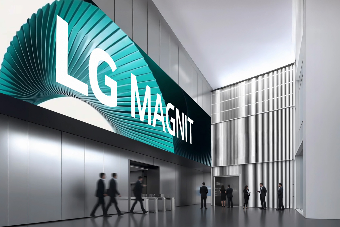 фото: КОМПАНИЯ LG ELECTRONICS ПРЕДСТАВЛЯЕТ НОВЫЙ ДИСПЛЕЙ LG MAGNIT MICRO LED НА ВЫСТАВКЕ ISE 2026