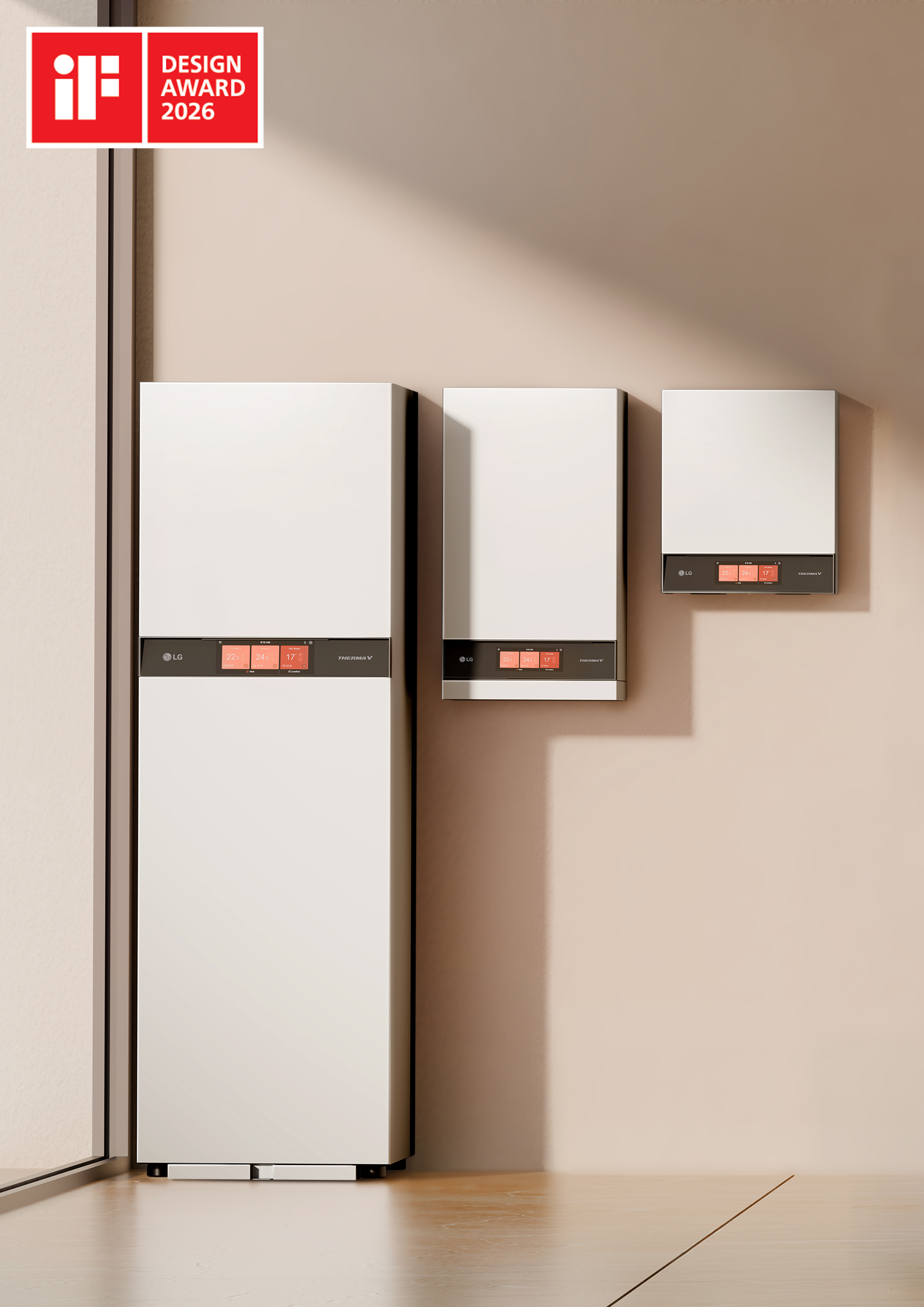 фото: КОМПАНИЯ LG ELECTRONICS ПРЕДСТАВЛЯЕТ СОВЕРШЕННО НОВУЮ, ОТМЕЧЕННУЮ НАГРАДАМИ iF ЛИНЕЙКУ ВНУТРЕННИХ БЛОКОВ ДЛЯ СИСТЕМ ГОРЯЧЕГО ВОДОСНАБЖЕНИЯ