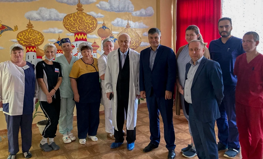 фото: Директор Института Вельтищева Пироговского Университета Дмитрий Анатольевич Морозов совершил рабочую поездку в Республику Крым