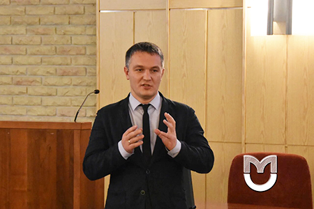 фото: Лекция «Липиды и мембраны» в Пироговском Университете