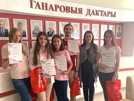 фото: Стажировка студентов Пироговского Университета в г. Гродно (Беларусь)