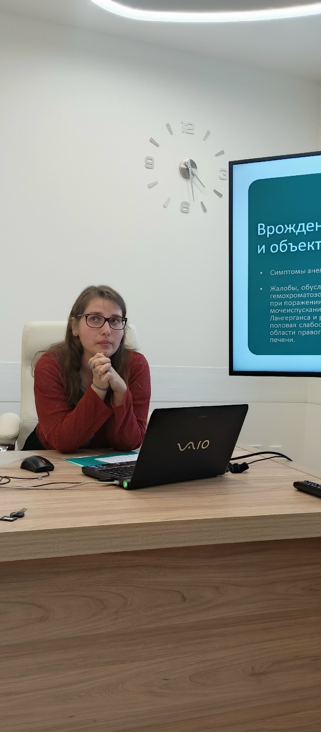 фото: СНК поликлинической терапии Пироговского Университета провел заседание по теме "Анемии"