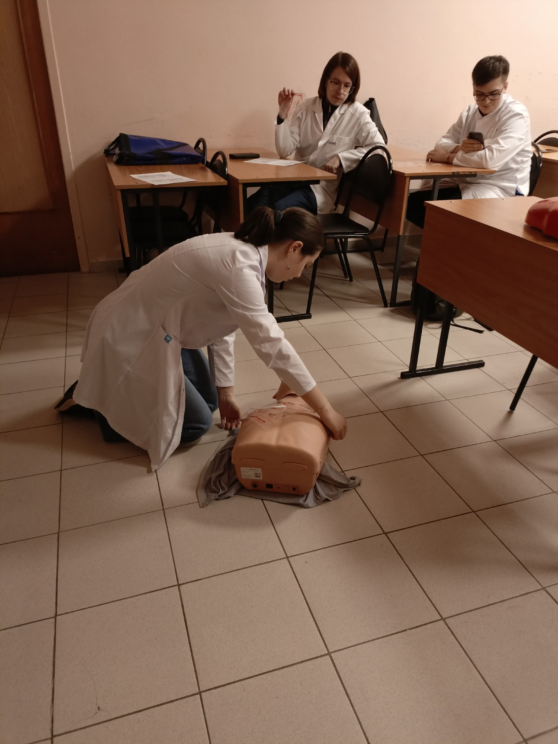 СНК кафедры медицины катастроф Пироговского Университета провел практическое заседание