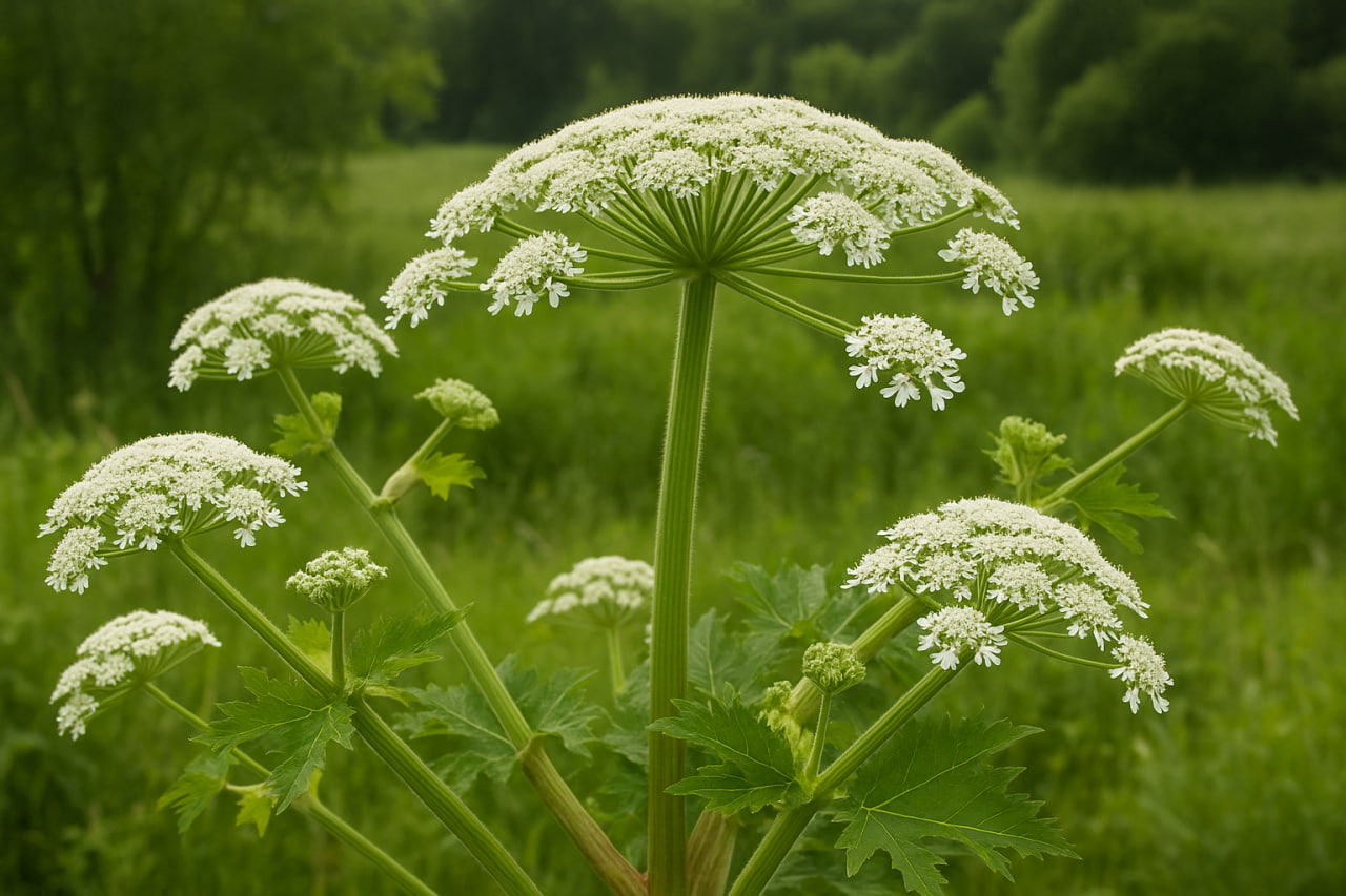 фото: Опасный контакт: как избежать поражения от борщевика