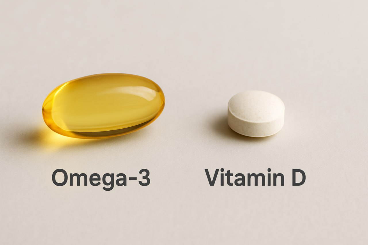 Витамин D и омега-3: секреты здоровья и долголетия