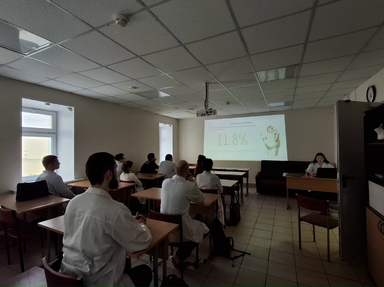 СНК кафедры травматологии, ортопедии и военно-полевой хирургии Пироговского Университета провел заседание по теме «Хирургия кисти»