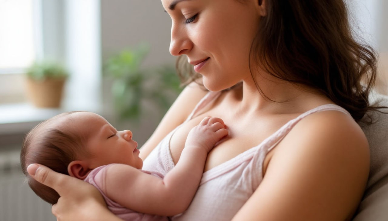 Грудное вскармливание: природная защита для малыша и мамы