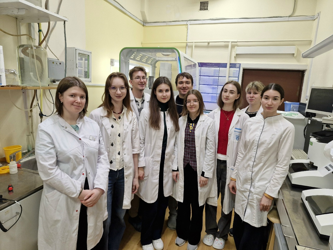 СНК Общей и медицинской генетики Пироговского Университета посетил лабораторию наследственных нарушений иммунитета МГНЦ им. Н.П. Бочкова