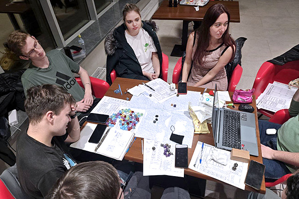 фото: В Пироговском Университете прошла еженедельная игротека Клуба настольно-ролевых игр