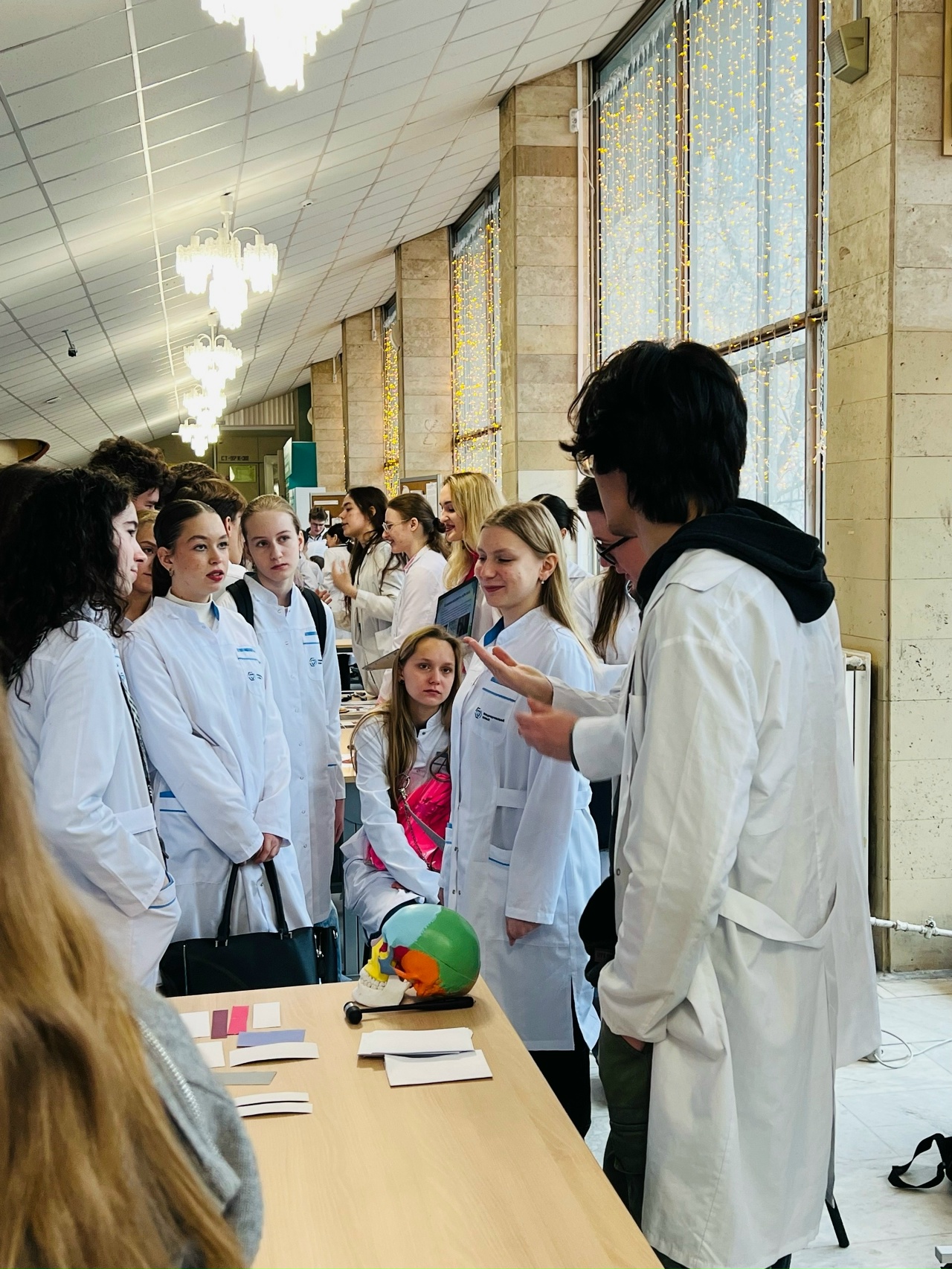 фото: СНК кафедры неврологии, нейрохирургии и медицинской генетики имени академика Л.О. Бадаляна Пироговского Университета принял участие в Дне российской науки в Пироговском университете