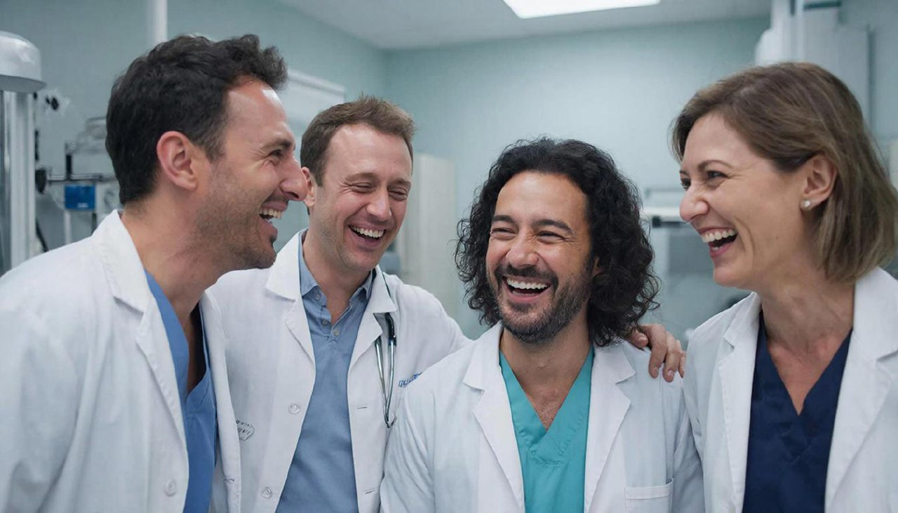 фото: Почему врачи часто шутят цинично? Эксперт Пироговского Университета — о пользе смеха для здоровья и двойной природе черного юмора