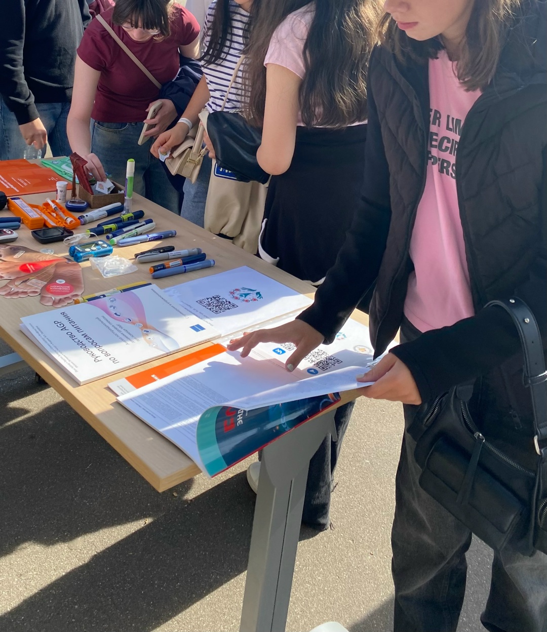 фото: СНК эндокринологии Пироговского Университета принял участие в Пирогов Фесте