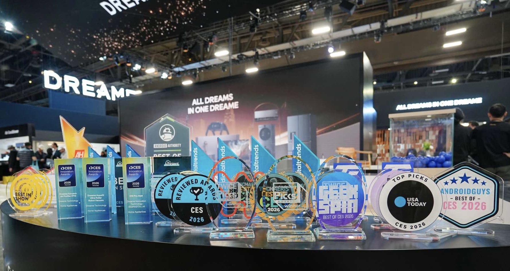 фото: Dreame представила на CES 2026 умную экосистему для всего дома и получила более 50 наград