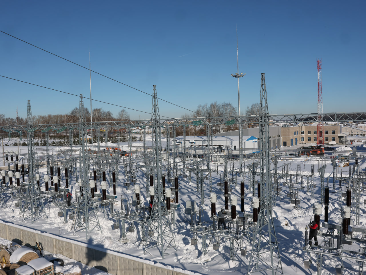 фото: Уникальный цифровой объект для российской энергосистемы возводится в Пестречинском районе Татарстана