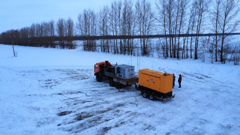 фото: ЗЭТЗ успешно протестировал мобильный комплект плавки гололеда на воздушных линиях