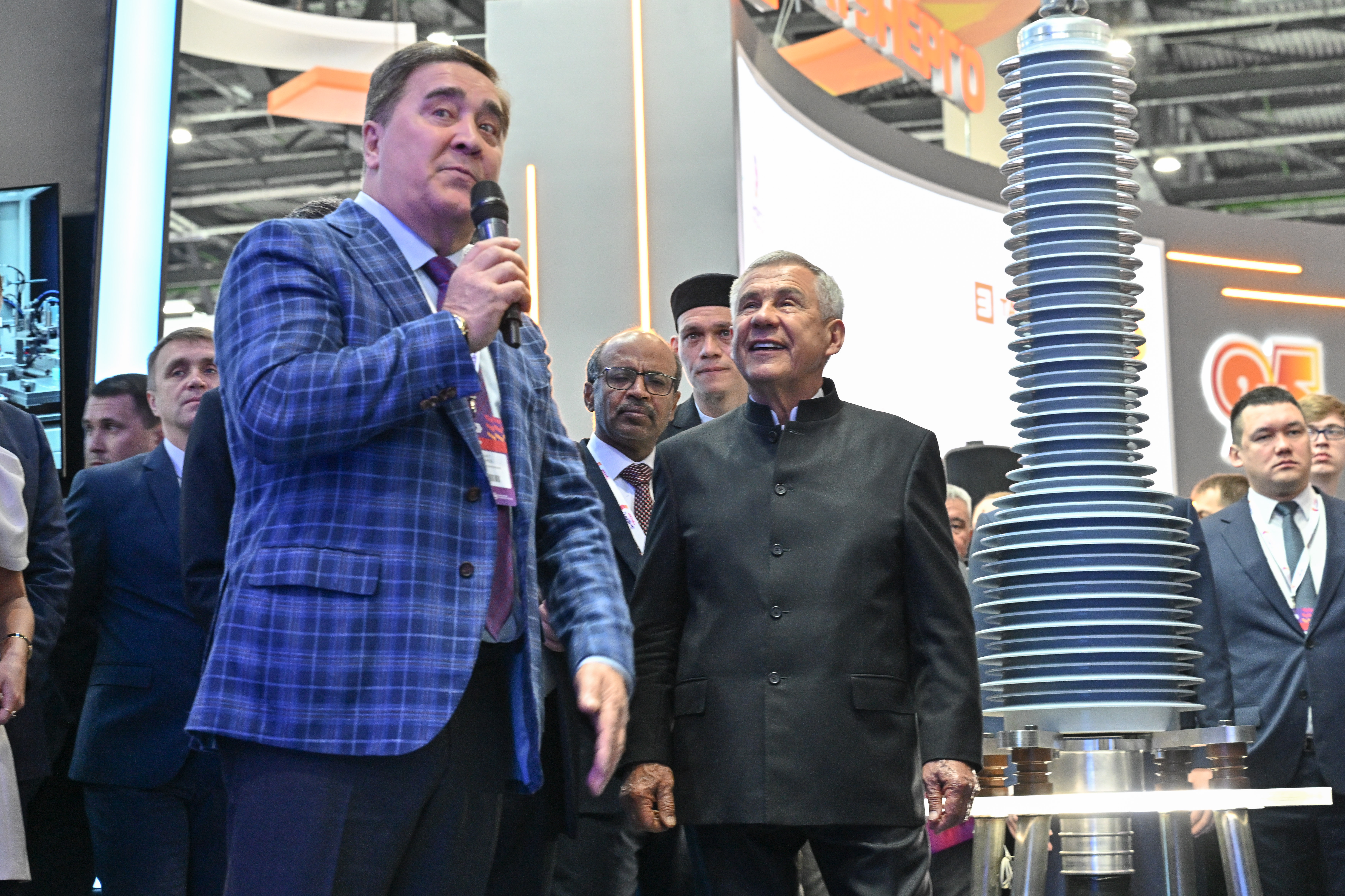 фото: АО «Сетевая компания» и резиденты энергокластера Татарстана представили передовые разработки Министру энергетики РФ и Раису Татарстана в рамках международного форума «ЭНЕРГОПРОМ»