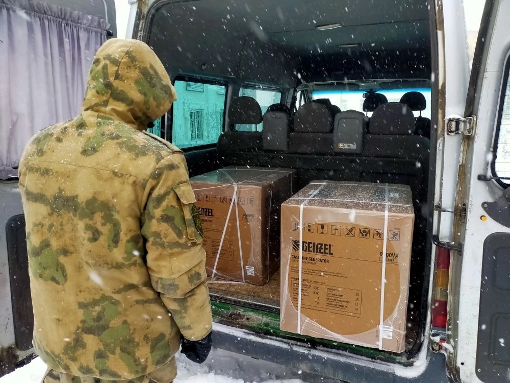 фото: ОГУ имени И.С. Тургенева отправил партию гумпомощи для орловских росгвардейцев, участвующих в СВО