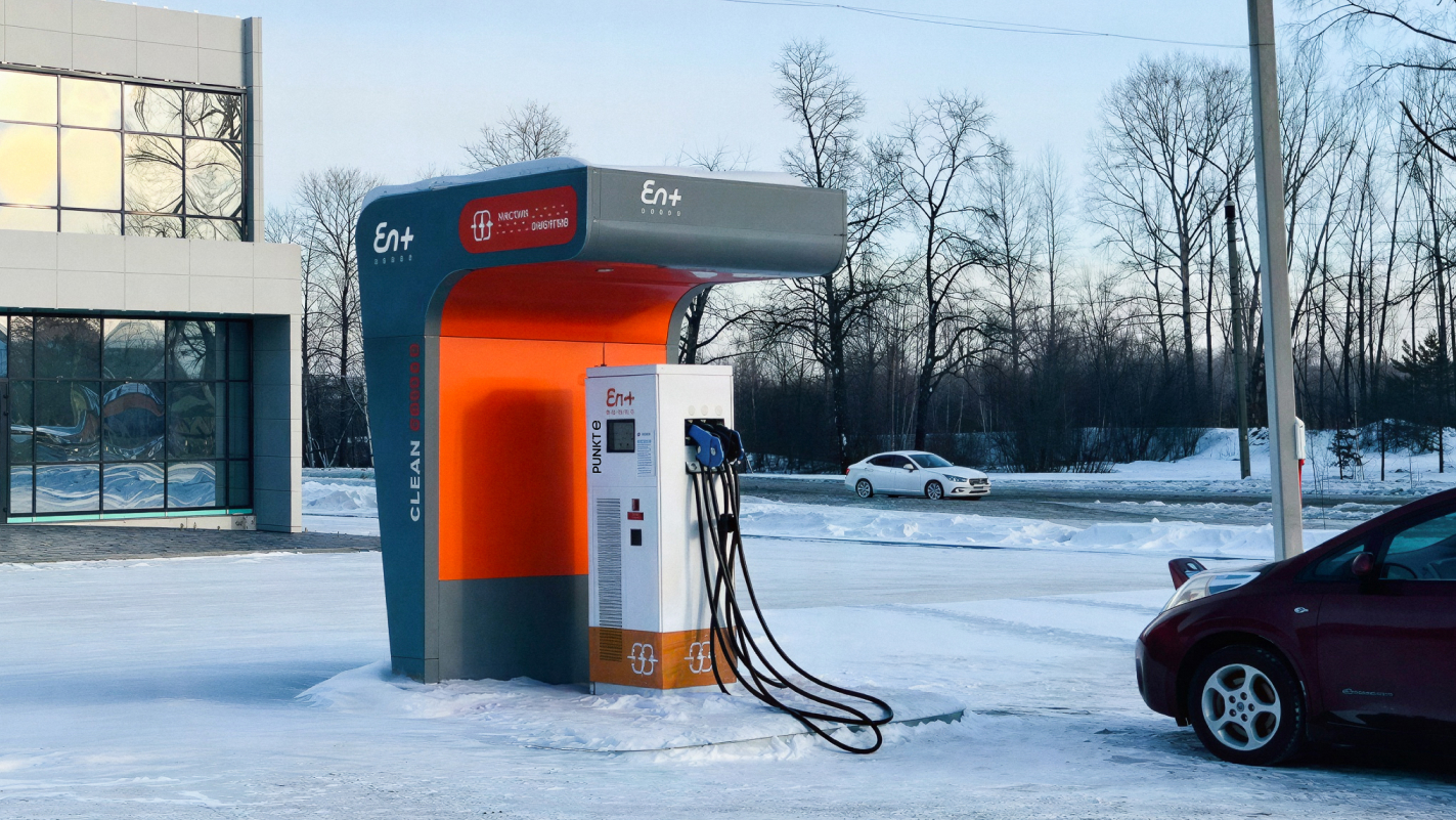фото: PUNKT E станет оператором зарядных станций Эн+ в Сибири