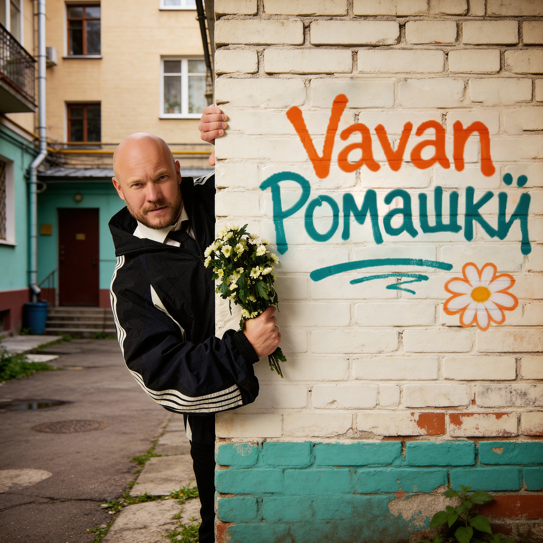 VAVAN выпускает новый трек «Ромашки» — добрая поп-песня с народным вайбом.
