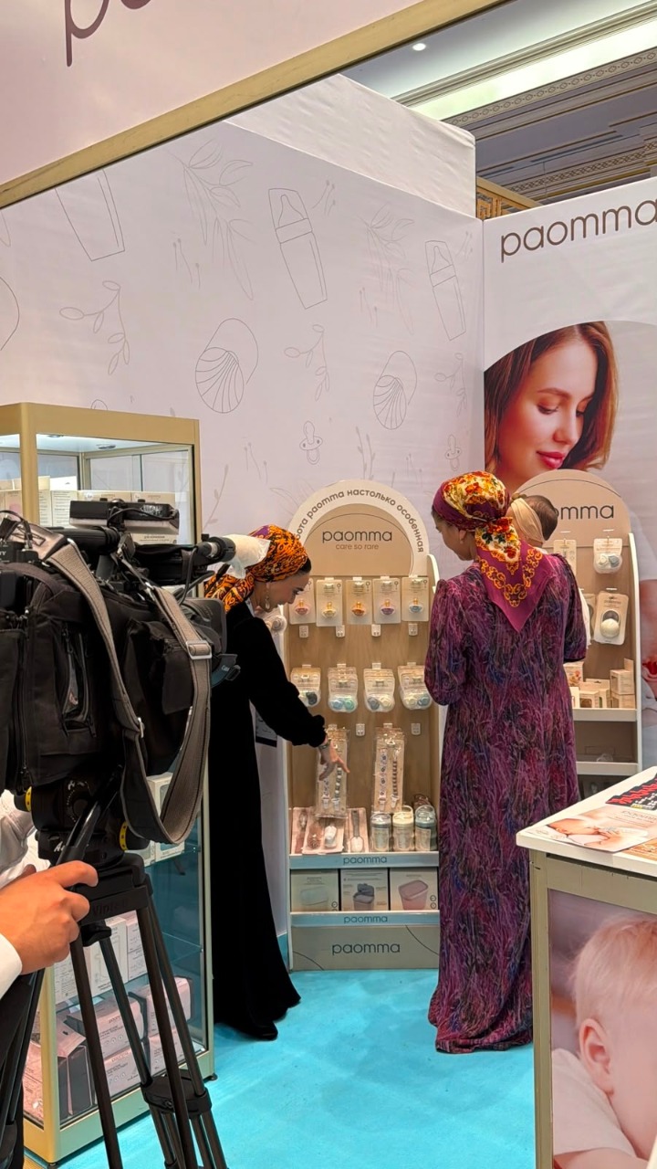 Paomma на международной выставке Kids Expo 2026 в Туркменистане! фото: Paomma на международной выставке Kids Expo 2026 в Туркменистане!